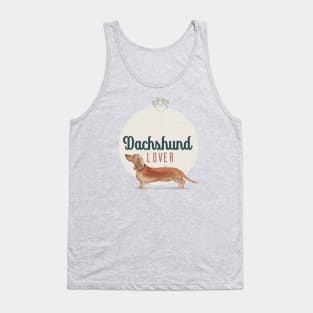 Dachshund Lover/Dog Face/Custom Dog / Personalized Dog / Dog Mom / Dog Dad /Custom Pet Tank Top